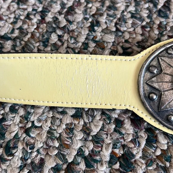 Vintage Streets Ahead metal and rope belt - Picture 3 of 6